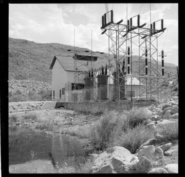 Bishop Creek Plant 5 and substation