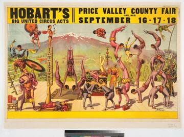 Hobart’s big united circus acts