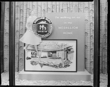 General Office display window