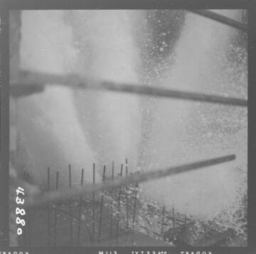 Portal Powerhouse - Flow test - Flow 1100 cfs