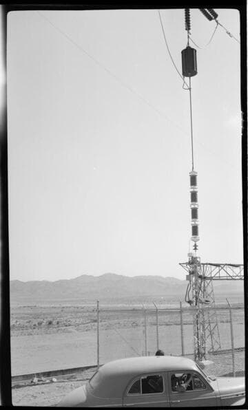 Switch-racks at remote electric substation