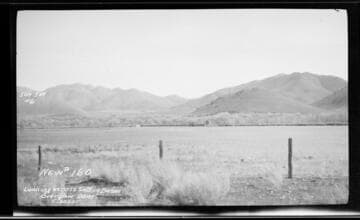 Borel Dam overflow View of overflow dam across settling basin at intake