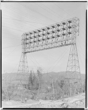 Miscellaneous Transmission - Moving multi-circuit tower at mile 0, Tower 6