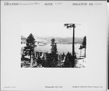 Big Creek, Florence Lake Dam