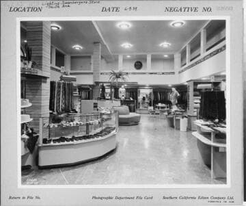 L1.3 - Lighting, stores - Swenberger's Store for Men