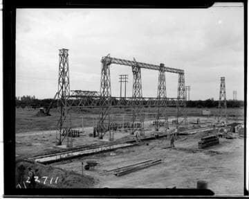 Work on Barre Substation