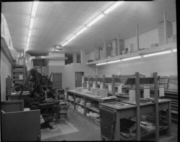 Industrial - Newspapers - The Altadenan - press room