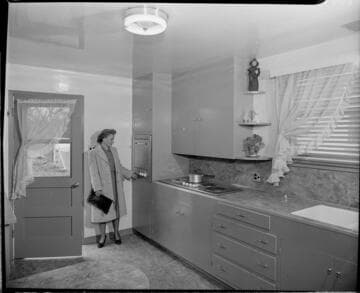 Domestic electric kitchen