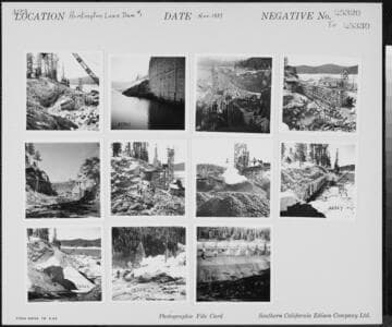 Big Creek, Huntington Lake Dams