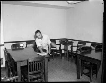 General Office maintenance crew working at night