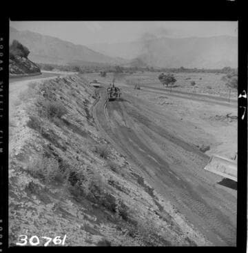 Borel Powerhouse - Borel Canal - Modification of embankments and ground slopes