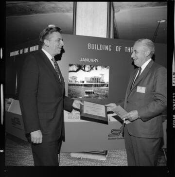 Conference, "Cities of the 70s," and awards banquet at the Century Plaza Hotel in Century City presented jointly by SCE and DWP