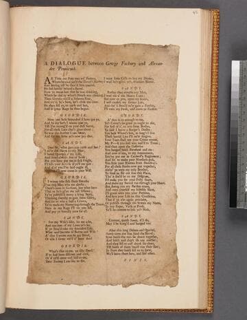 A dialogue between George Fachney and Alexander Pennicuik