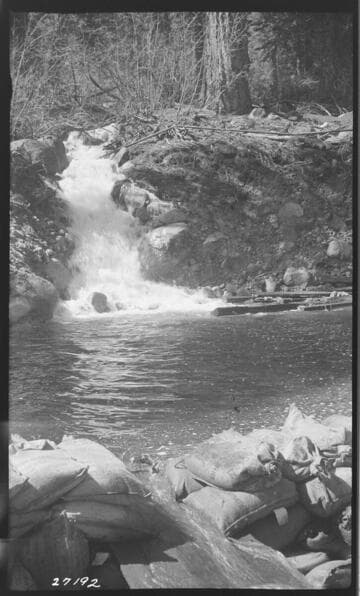 Big Creek, Florence Lake Dam - Bolsillo Creek Diversion