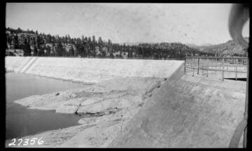 Big Creek, Florence Lake Dam - general view