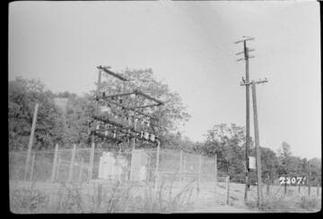 Glennville Substation - Lubrite, telephone on switch pole Kern River 3