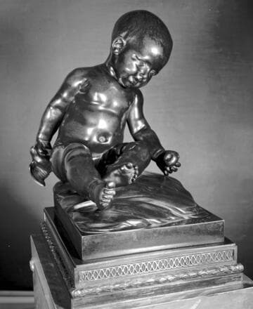 Child with Bird and Apple