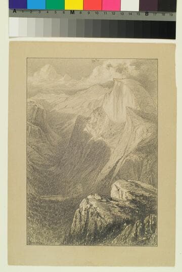 Tenaya Cañon, from Glacier Point