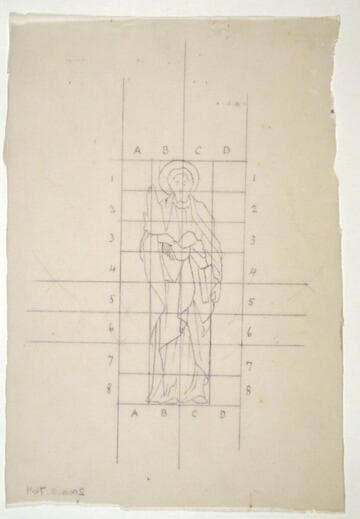 Saint with Palm and Book