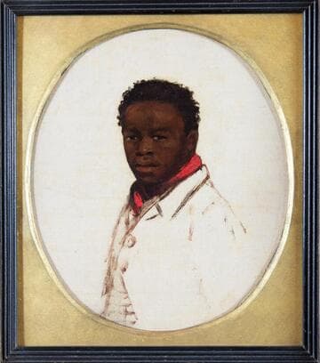 Portrait of a Young Black Man