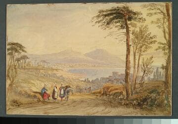 Bay of Naples and Mount Vesuvius