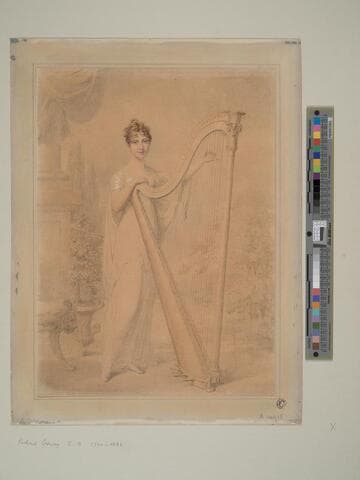 Lady with a Harp