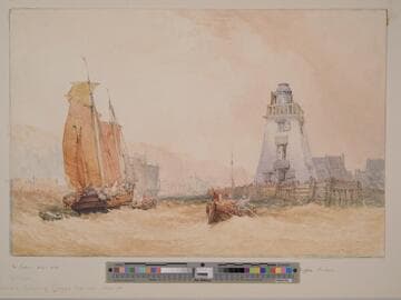 Fishing Vessels Entering Dieppe Harbor