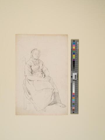Seated Country Woman