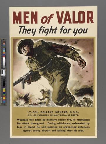 Men of valor. They fight for you