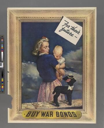 For their future - buy war bonds