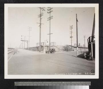 Alhambra & College St. S.E. Corner