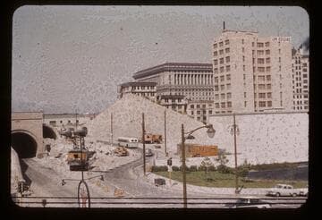 Hill Street tunnels demolition