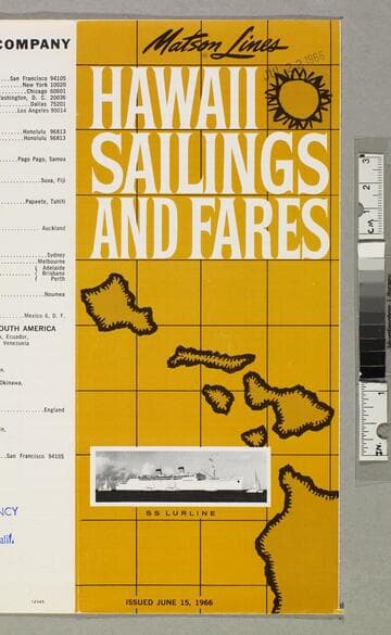 Hawaii sailings and fares