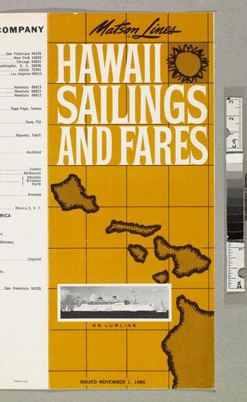 Hawaii sailings and fares