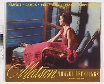 Matson travel offerings : winter season