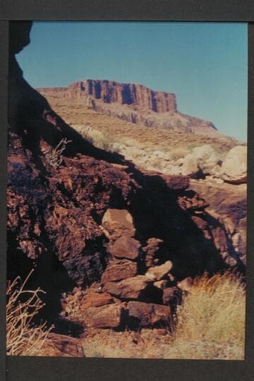 Trail-building on route to Deer Creek at head of Granite Narrows