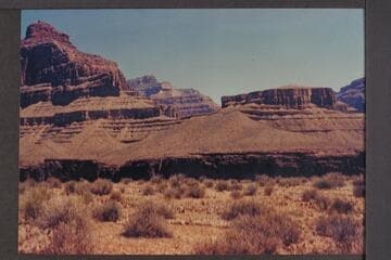 Point Sublime from east side of mouth of Crystal