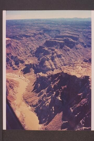 Down river from Mile 210; Y Canyon and Cross Canyon