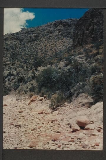 Above Redwall narrows; northeast arm of Separation Canyon