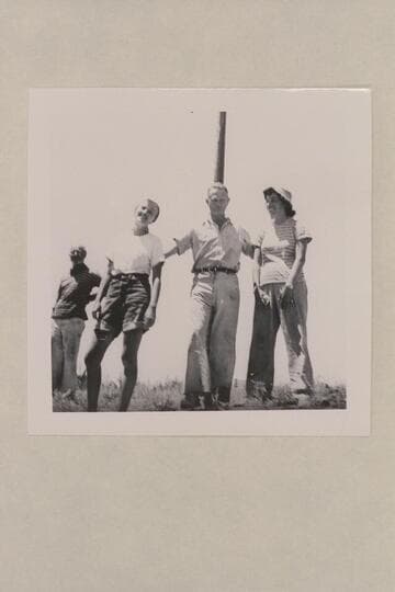 Dock Marston, Shirley Marston, Willie Taylor and Maradel Marston; mouth of Henry's Fork