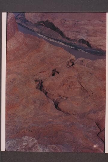 Tributary to Glen Canyon.  Wild Horse Bar.  Mile 57.9.  Approximate gauge:  31,000 cfs