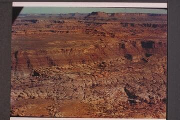 North from east of Cataract Canyon at Mile 213.  Junction Butte