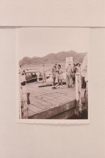 Al and El Milotte at end of 1947 Grand traverse at Boulder City