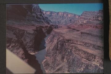 Down to mouth of Separation Canyon