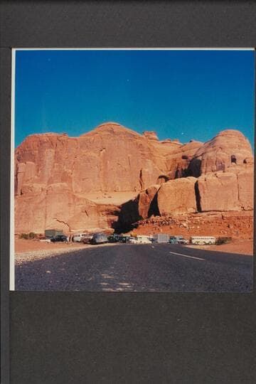 The Disney motor equipment at Park Ave., Arches National Monument