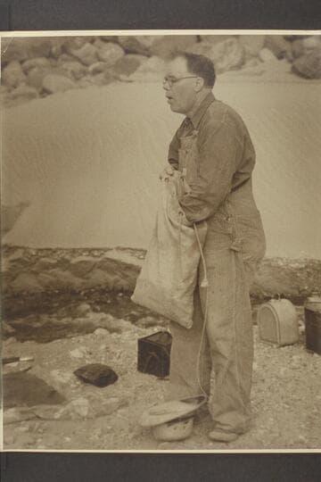 Bona Ventura Deason of 1940 Grand Canyon traverse--Green River, Wyoming, to Green River, Utah, thren Bright Angel Creek to Lake Mead