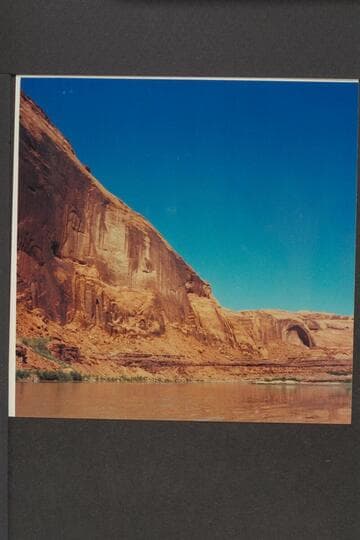 Tapestry Wall and the arch above Warmspring Canyon