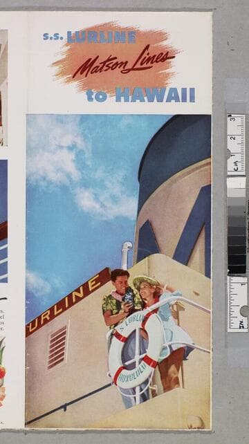 S. S. Lurline : Matson Lines to Hawaii