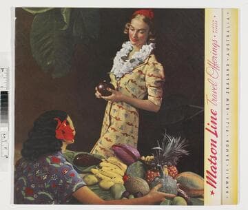 Matson line travel offerings : winter season