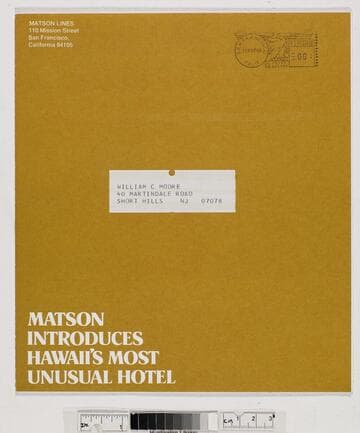Matson introduces Hawaii's most unusual hotel